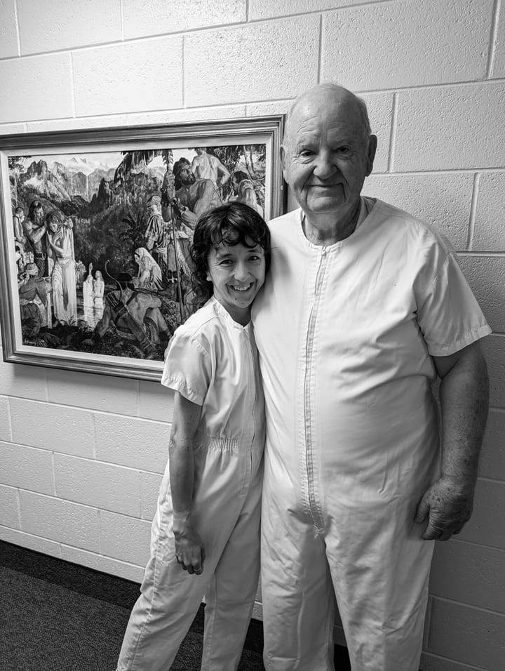 92 - Shannah grew up in an unstable environment and left the church at a young age. Fifteen years later she re-enters the waters of baptism.