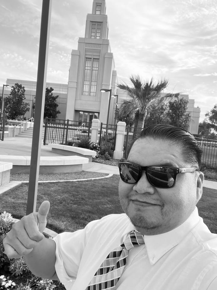 98 - After experiencing the loss of his young son, Jason quit going to church. He suffered years of hardship - eventually leading him back to the temple with his family.